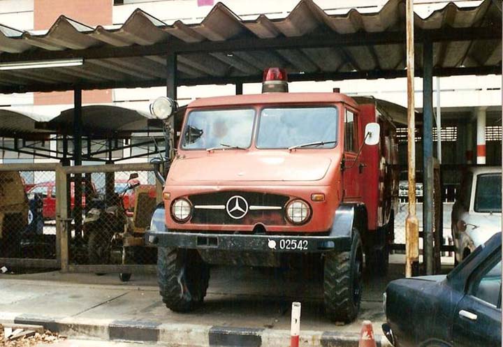 Bangkok Fire And Rescue Mercedes Unimog