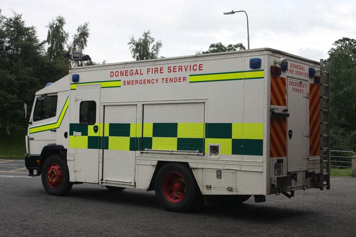 Letterkenny Fire station Mercedes Emergency Tender