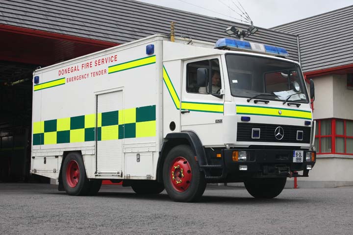 Letterkenny Fire Station MB Emergency Tender