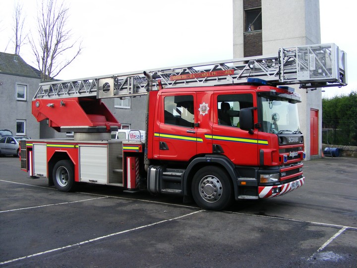 Scania Turntable Ladder of Lothian and Borders FRS