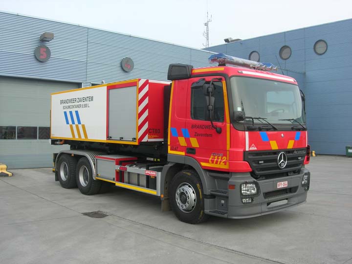 Brandweer Zaventem Mercedes Benz Actros
