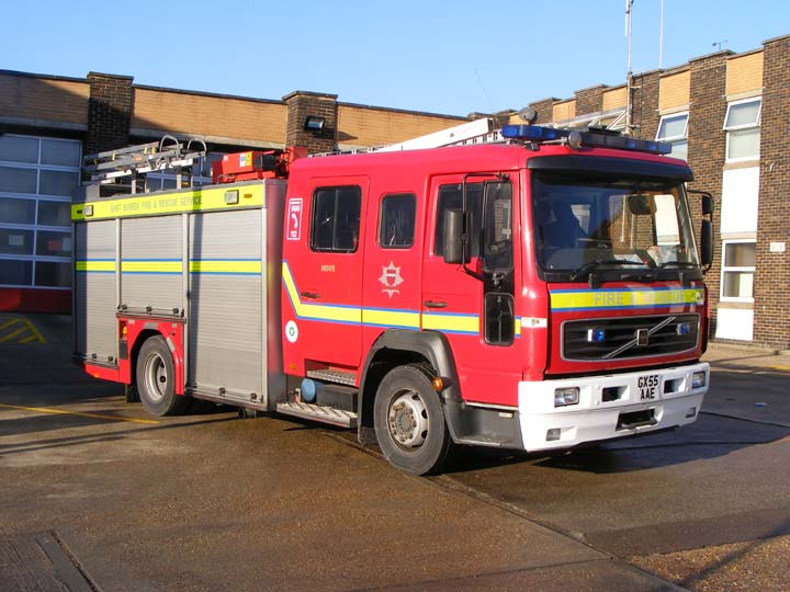 East Sussex FRS Volvo JDC Hove Fire station