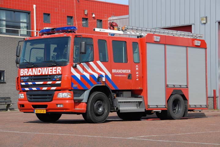 Gezamenlijke brandweer CE 51-1 DAF CF75