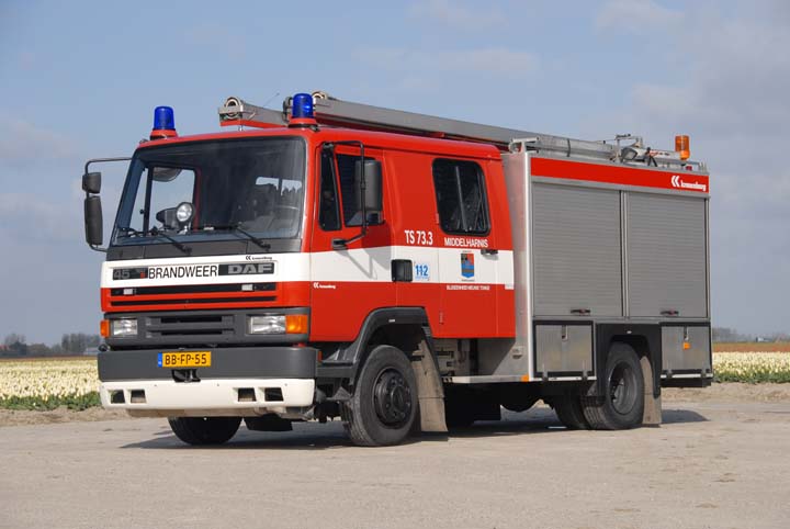 Brandweer Nieuwe Tonge DAF 45 pump