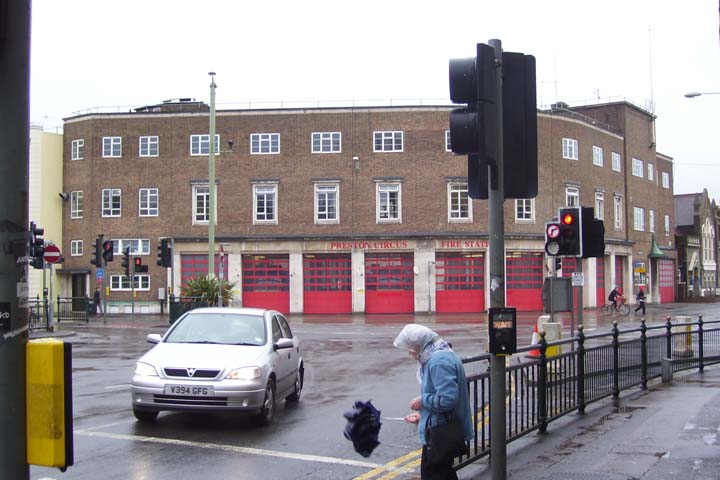 Preston Circus Fire station Brighton East Sussex