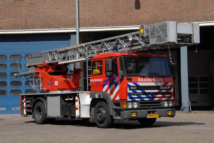 Storm Firefighting Support (SFS) DAF ladder