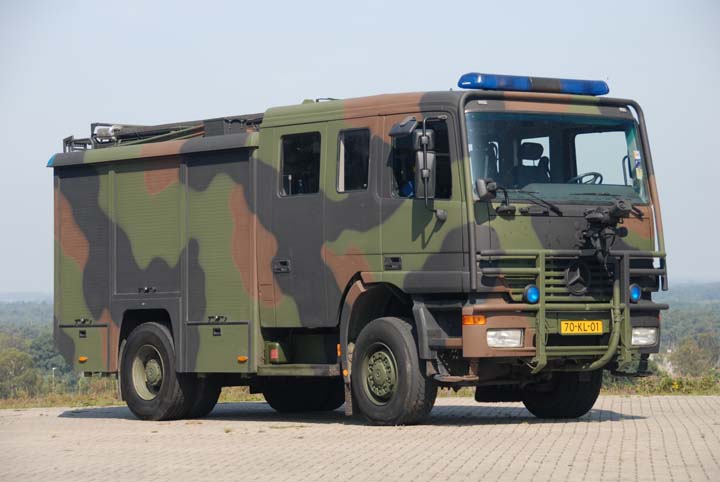 Royal Dutch Army Mercedes Camouflage