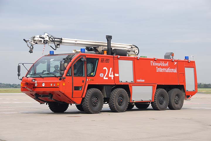 Airport Fire brigade Düsseldorf MAN Rosenbauer 