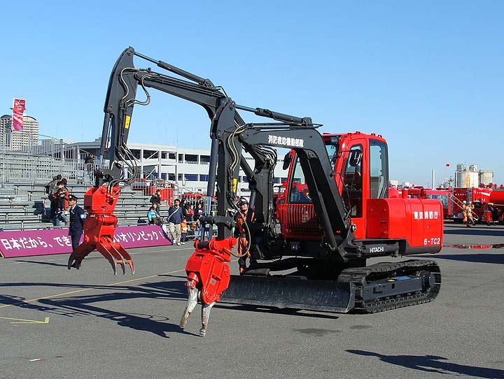 Tokyo Fire department Hitachi Hyper Rescue 6