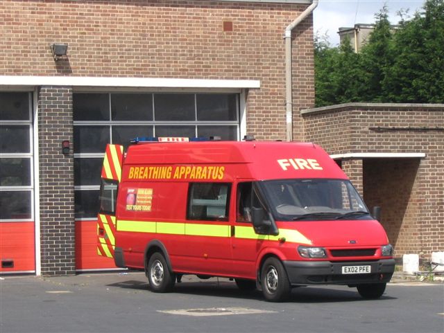 Ford Transit Breathing Apparatus Support vehicle