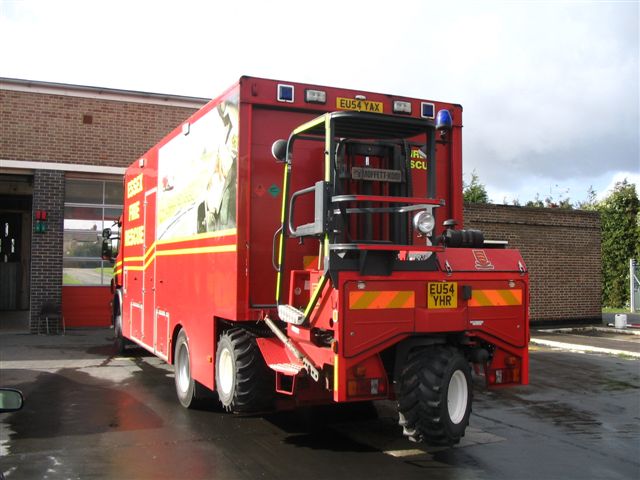 Scania Rescue Tender ECFRS Grays Fire Station