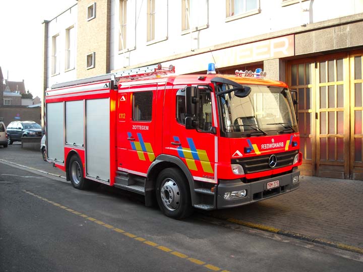 Brandweer Zottegem Belgium Mercedes Benz Atego