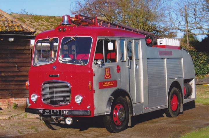 Photo of ex Somerset FB Dennis F28 Water Tender