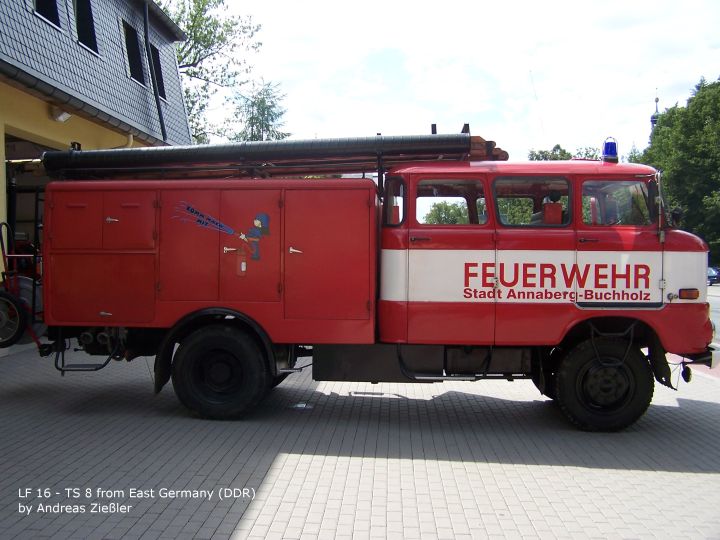LF 16 - TS 8 Feuerwehr Stadt Annaberg-Buchholz