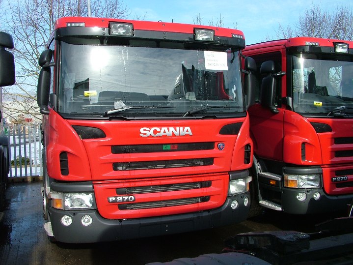 Wiltshire Scanias