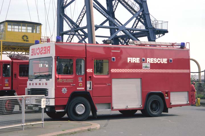 Cleveland County Fire brigade Rescue C854UAJ