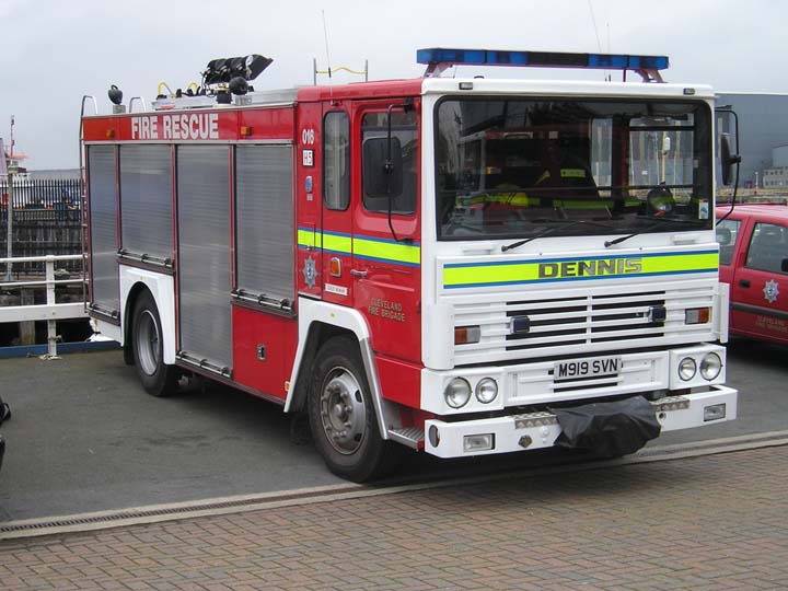 Cleveland Fire brigade Dennis M919 SVN