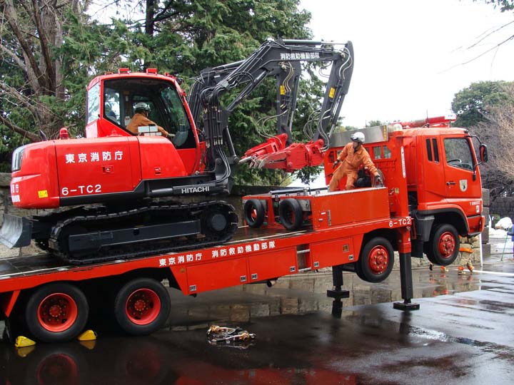 Tokyo Fire department Hyper Rescue 6 Mitsubishi