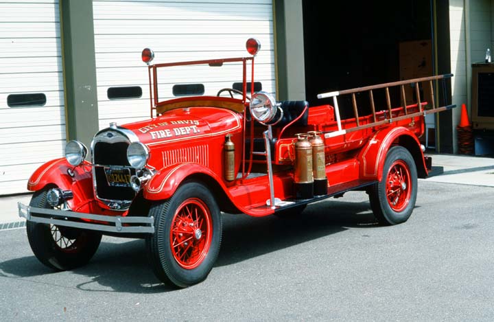 City of Davis Fire Department Ford Model A 1928