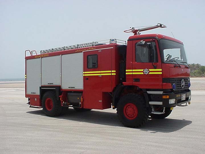 Mercedes Benz 2035 (4x4) Crash Tender Das Island