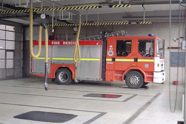Dennis P314HVN Grangetown Fire station Cleveland