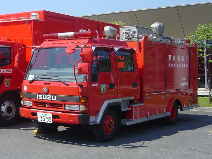 Tokyo FD Isuzu High Ventilation truck Tachikawa 