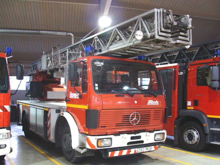 Colmar Fire station France Mercedes Metz