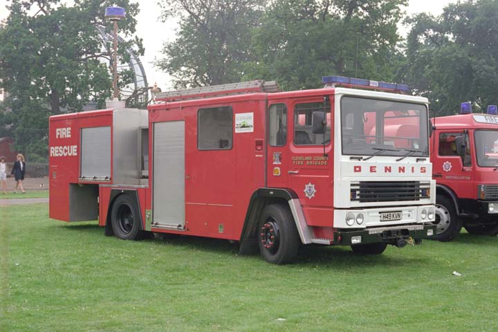 Cleveland County Fire brigade Dennis ET