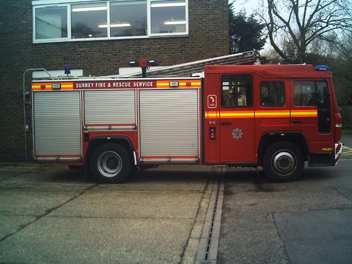 Surrey Fire and Rescue Volvo KR02CLZ