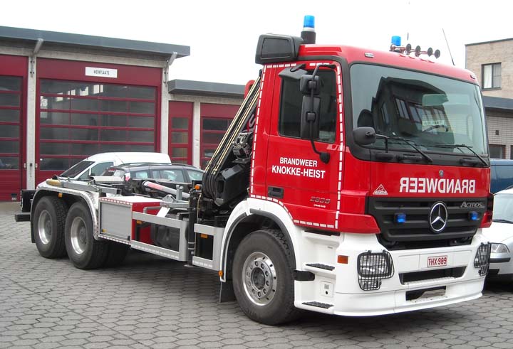 Brandweer Knokke-Heist Mercedes Actros