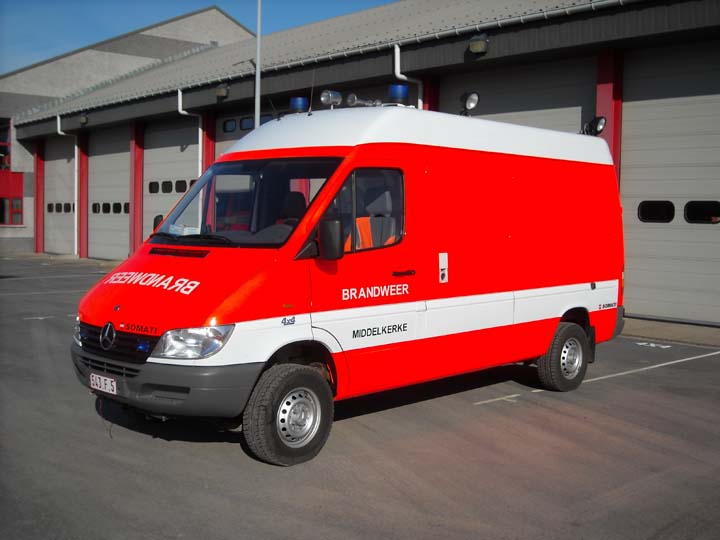 Brandweer Middelkerke Mercedes Somati 