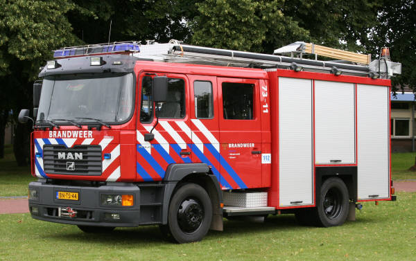 brandweer Diever MAN watertender 7311