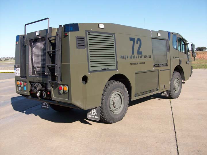 Portugese Air Force Protec Fire Crashtender back