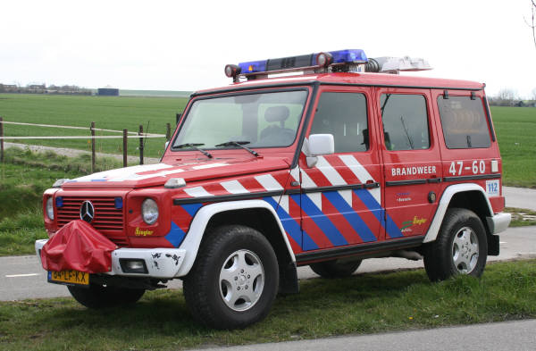 brandweer Borssele 4760 Mercedes Benz 300GTD