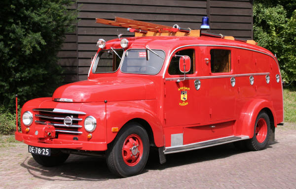 brandweer Vledder Volvo oldtimer