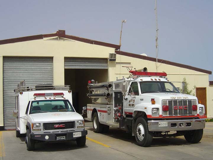 Fire Engines Photos MFO Sharm el Sheikh South Sinai Egypt fire station