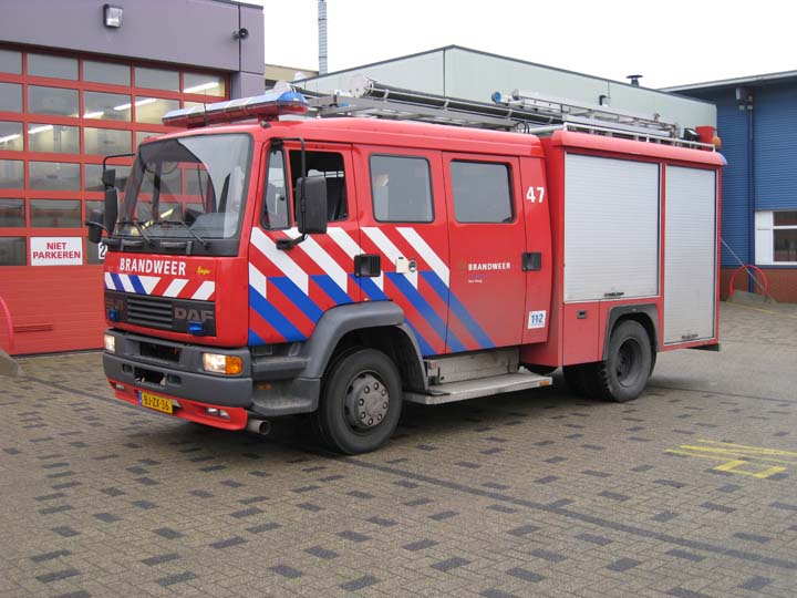 Brandweer Den Haag DAF Ziegler pump 47