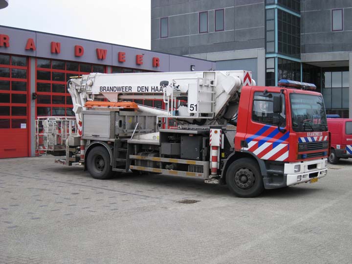 Brandweer Den Haag DAF 75 Hydraulic Platform