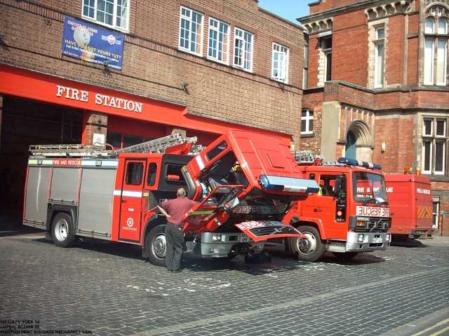 Still dead York Fire appliance
