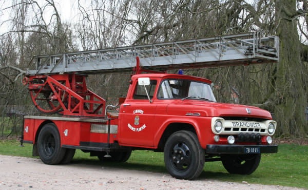 brandweer Coevorden Ford turnable ladder