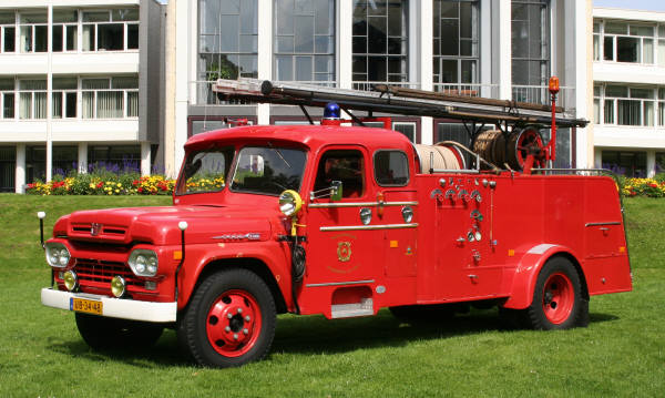 brandweer Valkenburg Ford high pressure pumper