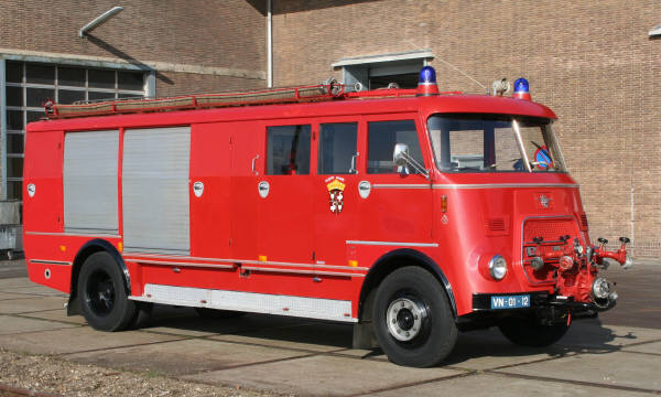 works fire brigade Kleefse Waard DAF oldtimer