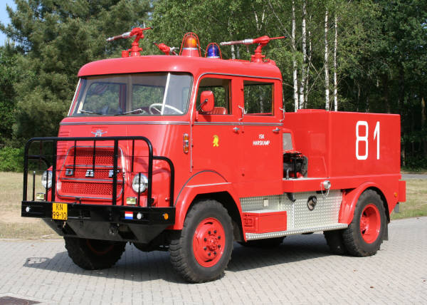 Royal Dutch Army DAF V1600 bush fire unit
