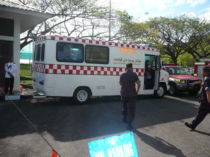 Brunei FRD Mercedes Benz Command vehicle