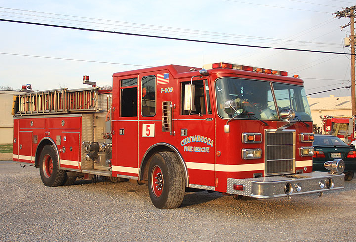 Chattanooga Fire department TN E-5 Pierce