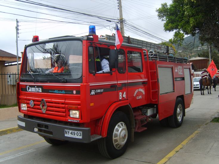 Cuerpo de Bomberos ILLAPEL Renault Camiva B4