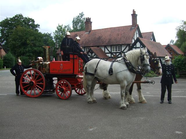 1876 Shand Mason Steamer City of Chester
