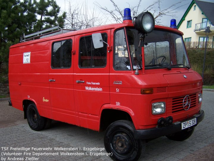 Freiwillige Feuerwehr Wolkenstein Mercedes