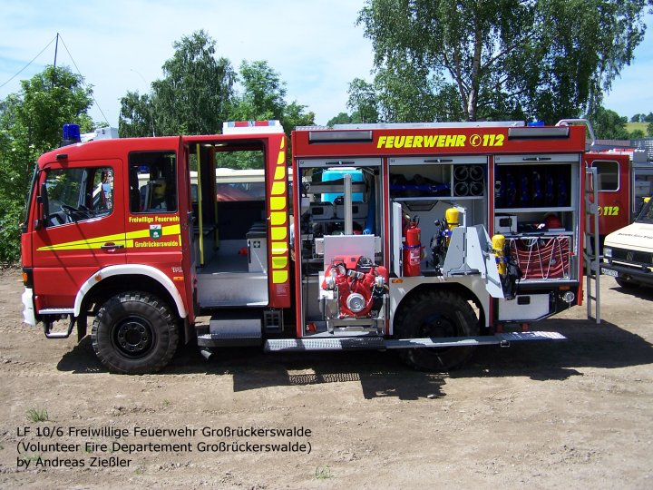 Freiw. Feuerwehr Grossr�ckerwalde Mercedes 