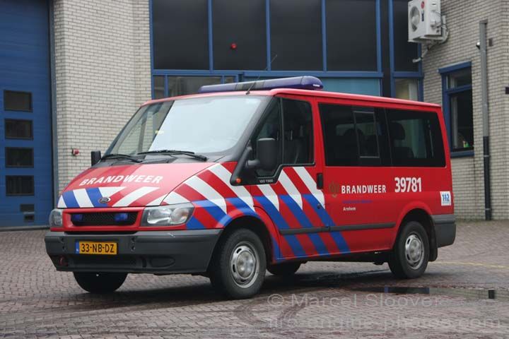 Ford Transit Personnel Carrier Brandweer Arnhem